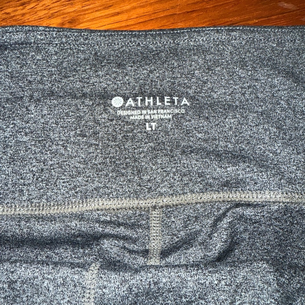 Athleta Heathered Gray Leggings